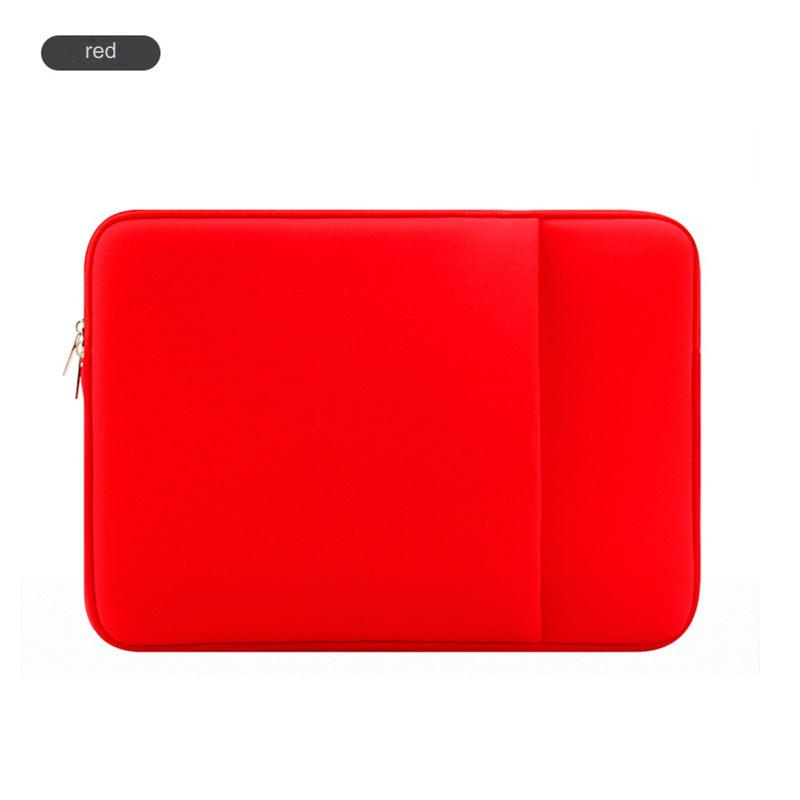 Image of blue unisex laptop sleeve