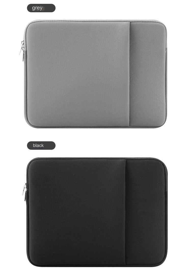 Image of grey foam cushion laptop case