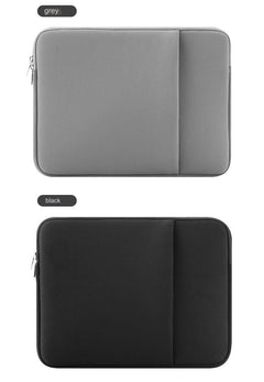 Image of grey foam cushion laptop case