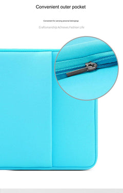 Image of red waterproof laptop sleeve