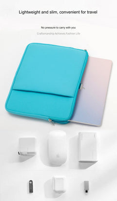 Image showing pink laptop sleeve interior