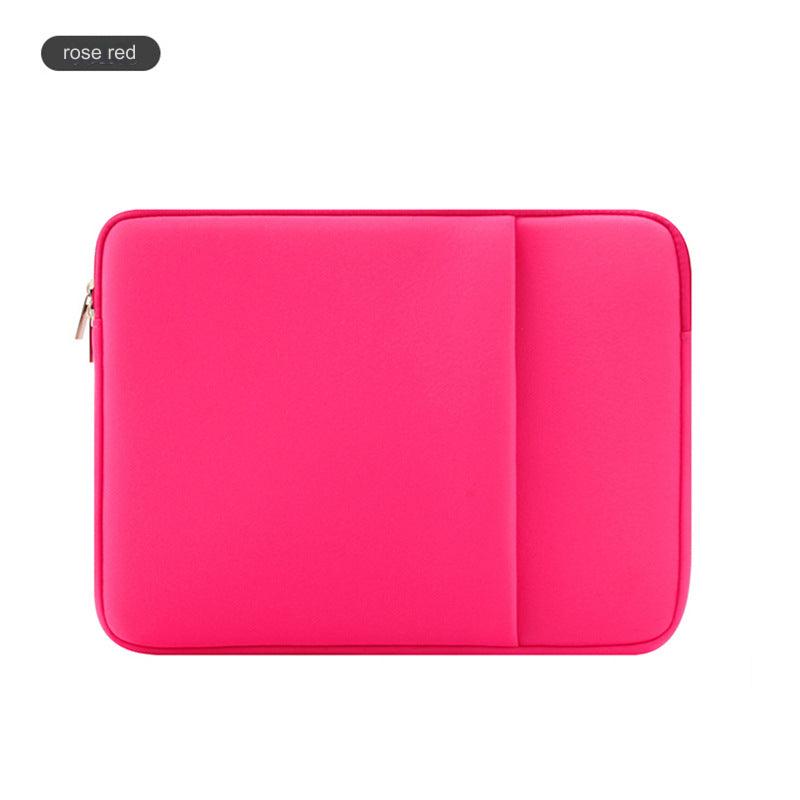 Image of grey foam cushion laptop case
