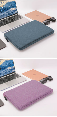 Premium Water-Resistant Oxford Cloth Laptop Sleeve in Grey