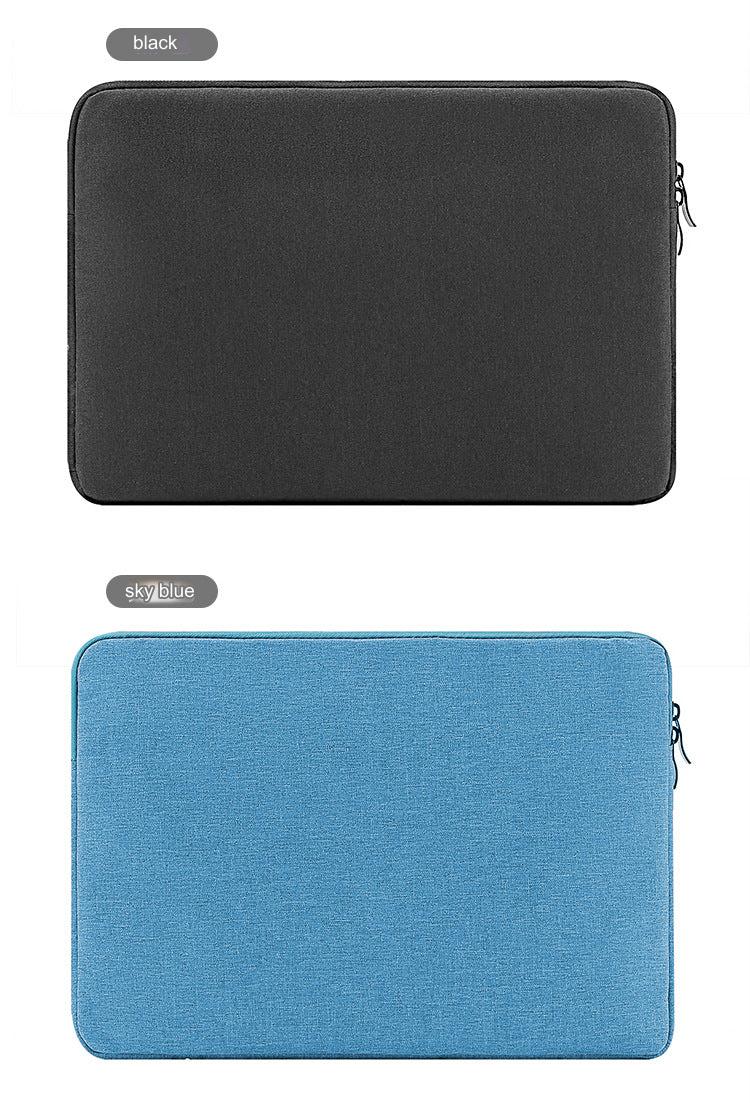 Laptop Sleeve on a Desk with a Laptop Inside