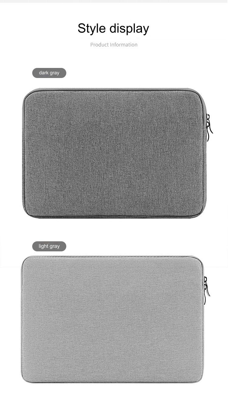 Laptop Sleeve on a Desk with a Laptop Inside