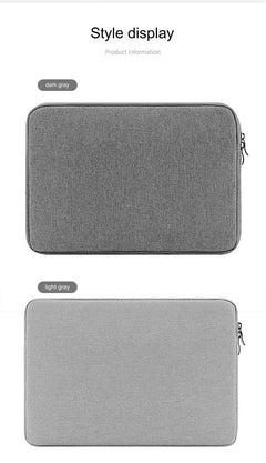 Laptop Sleeve on a Desk with a Laptop Inside