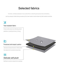 Breathable laptop sleeve with organisational features