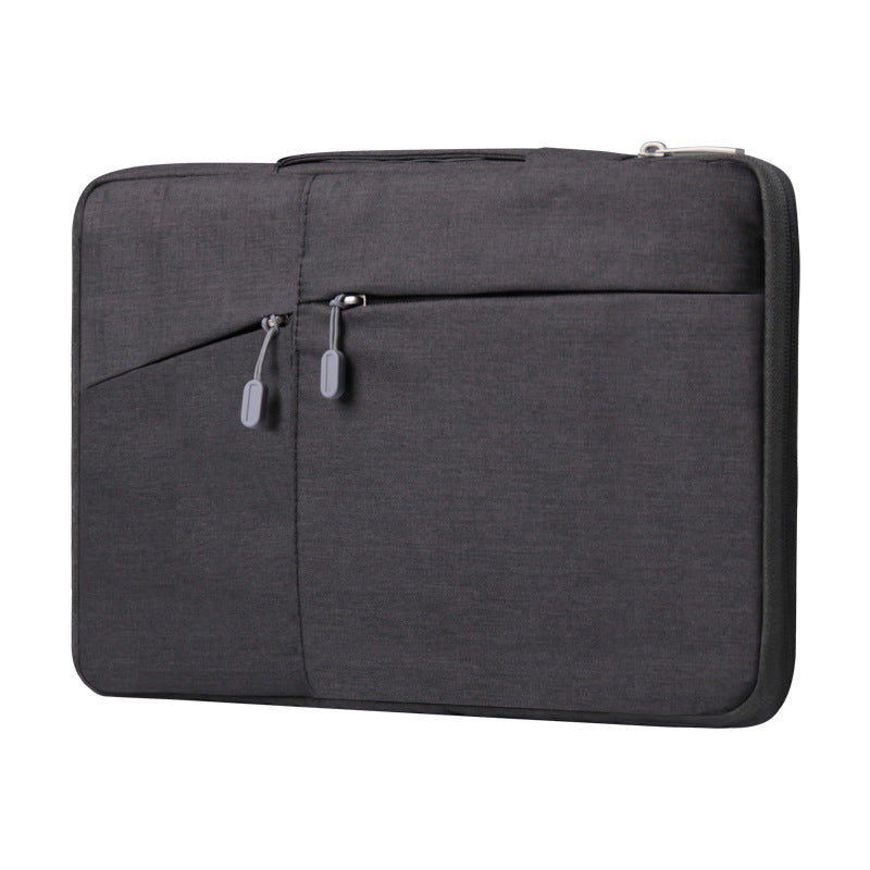 Modern laptop sleeve with embroidery