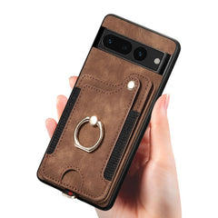 Stylish leather case for Google Pixel in various colours