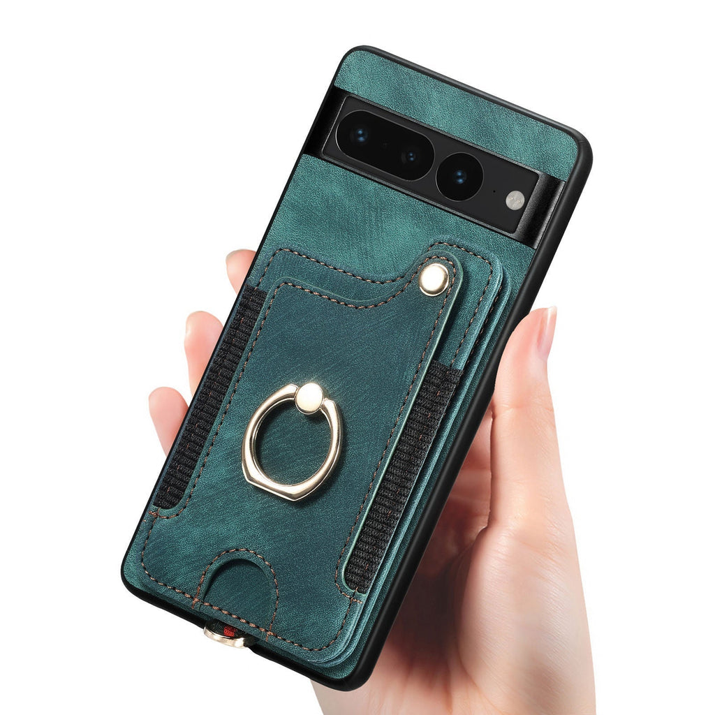 Premium PU leather card holder case for Google Pixel 8