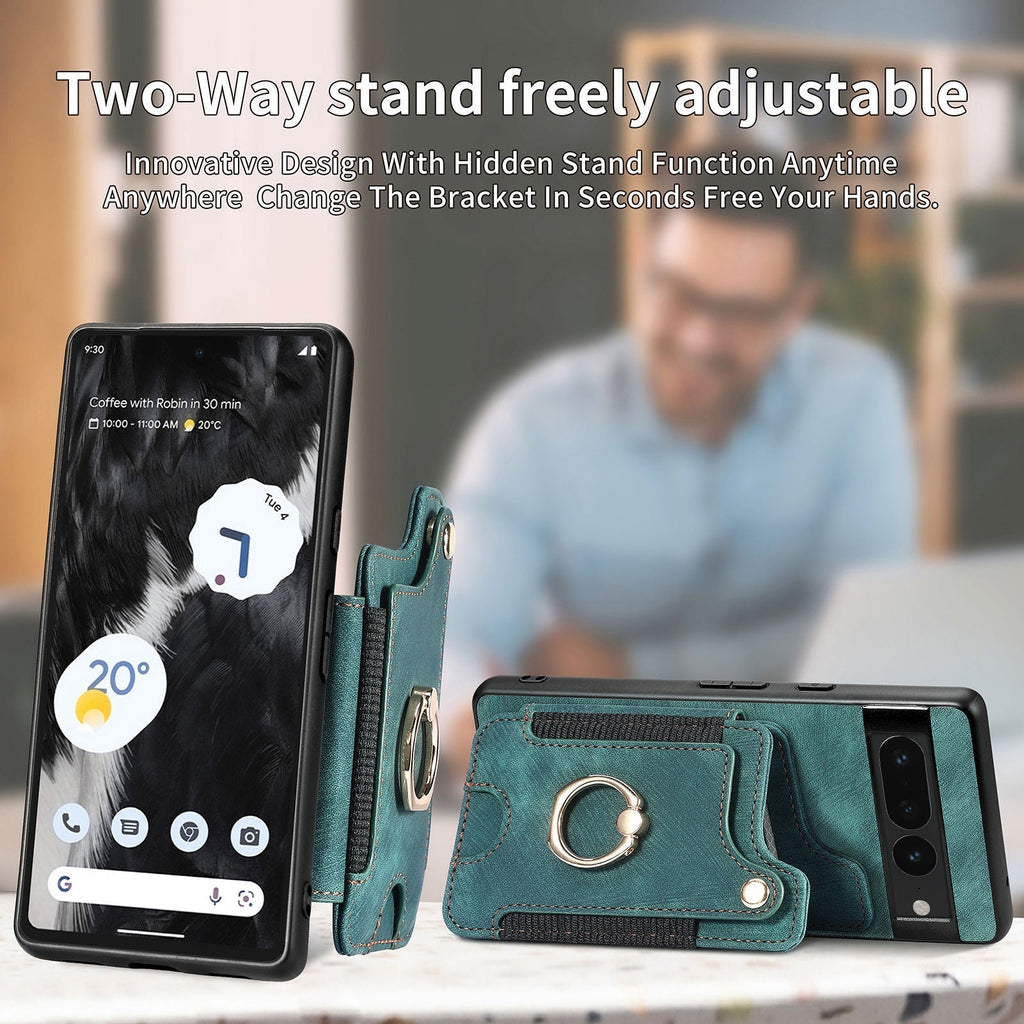Card holder case for Google Pixel smartphones