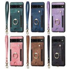 Stylish leather case for Google Pixel in various colours
