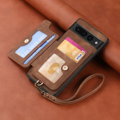Faux leather card holder case in soft pink