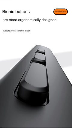comparison of black and transparent case options