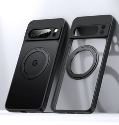 transparent rotating stand case for Google Pixel 8A