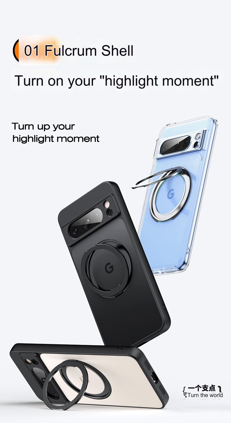 showcasing fingerprint-resistant coating on Pixel 8 Pro case