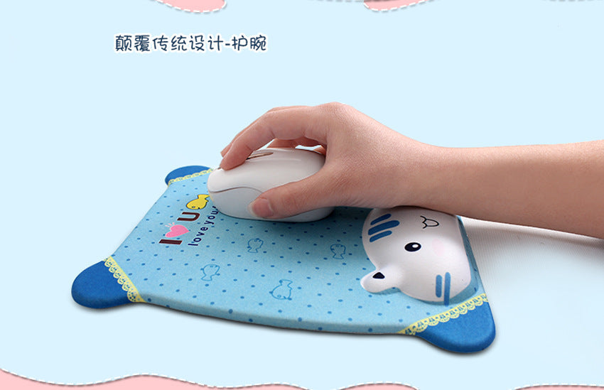 Stylish wrist support pad for gaming
