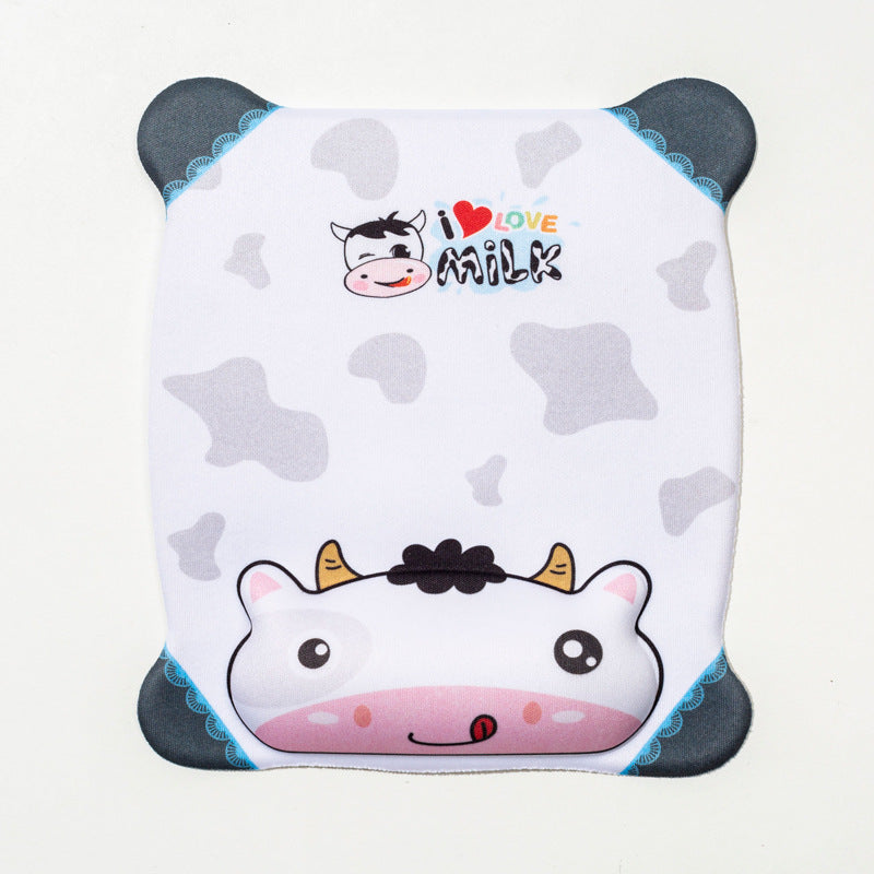 Mouse pad showcasing cartoon designs