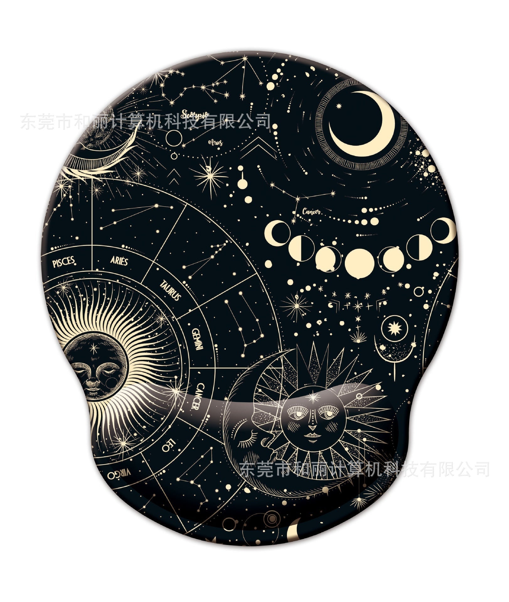 Ergonomic Memory Foam Wrist Support Mouse Pad 1
