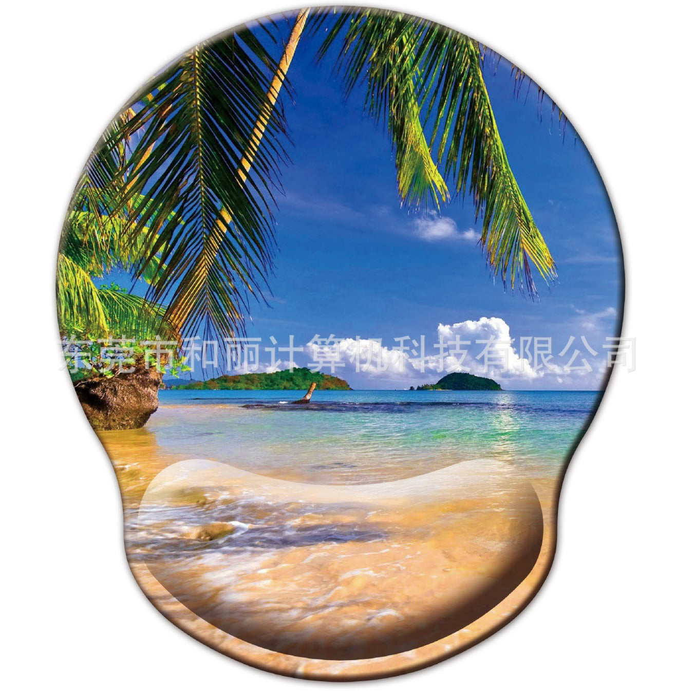 Ergonomic Memory Foam Wrist Support Mouse Pad 1