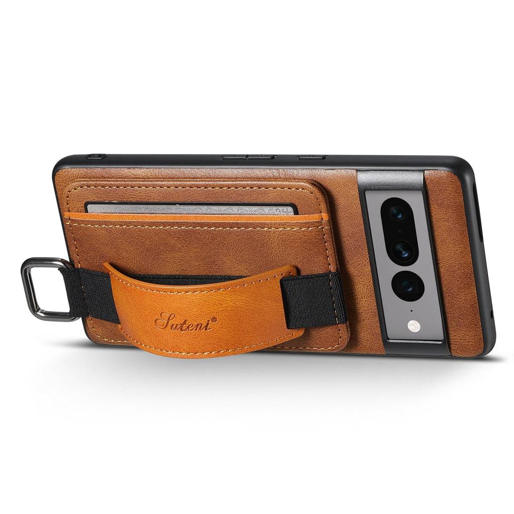 Back view of Suteni Card Slot Case for iPhone
