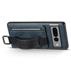 Top angle of Suteni Card Slot Case demonstrating stand