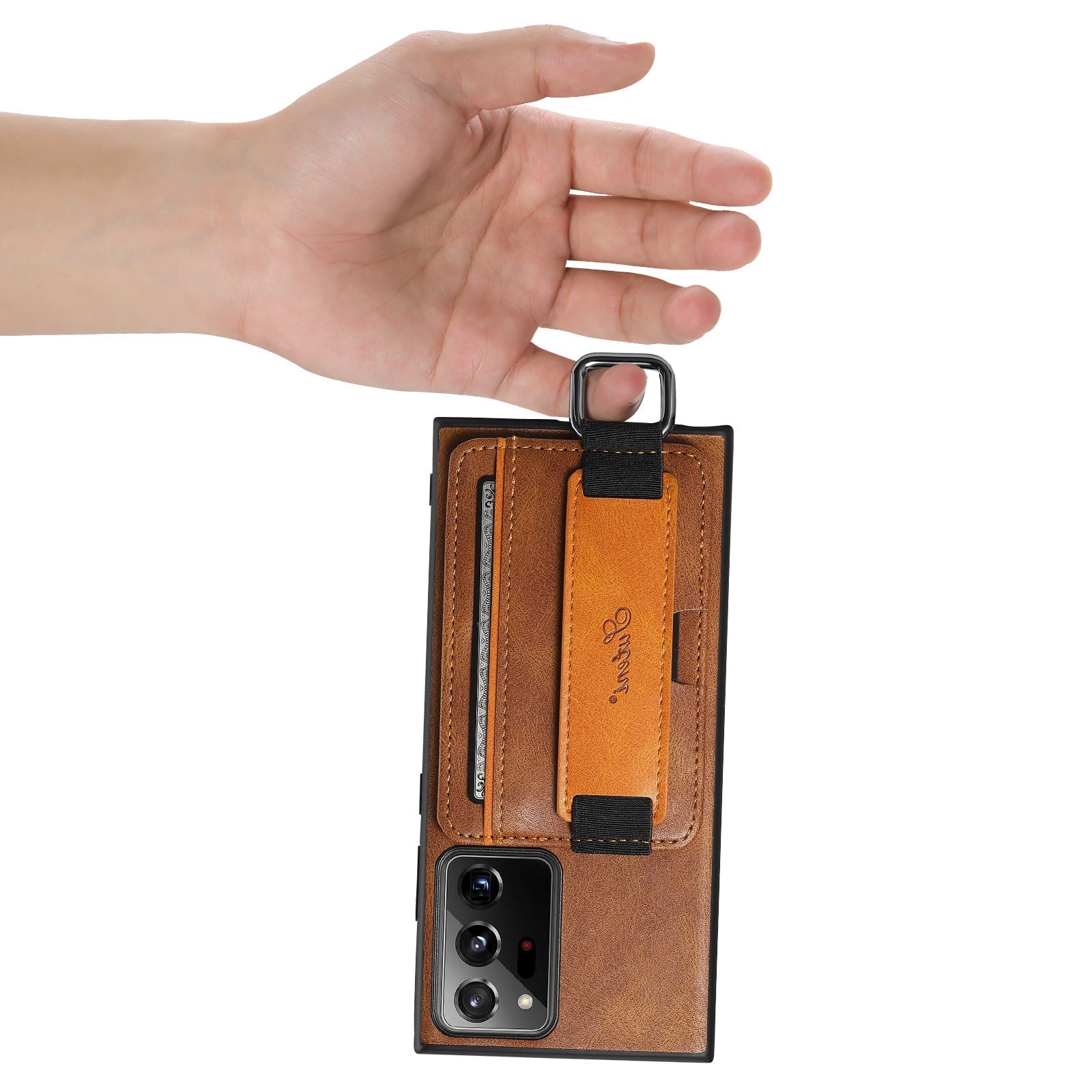 Different colours available for Suteni case: black, blue, brown