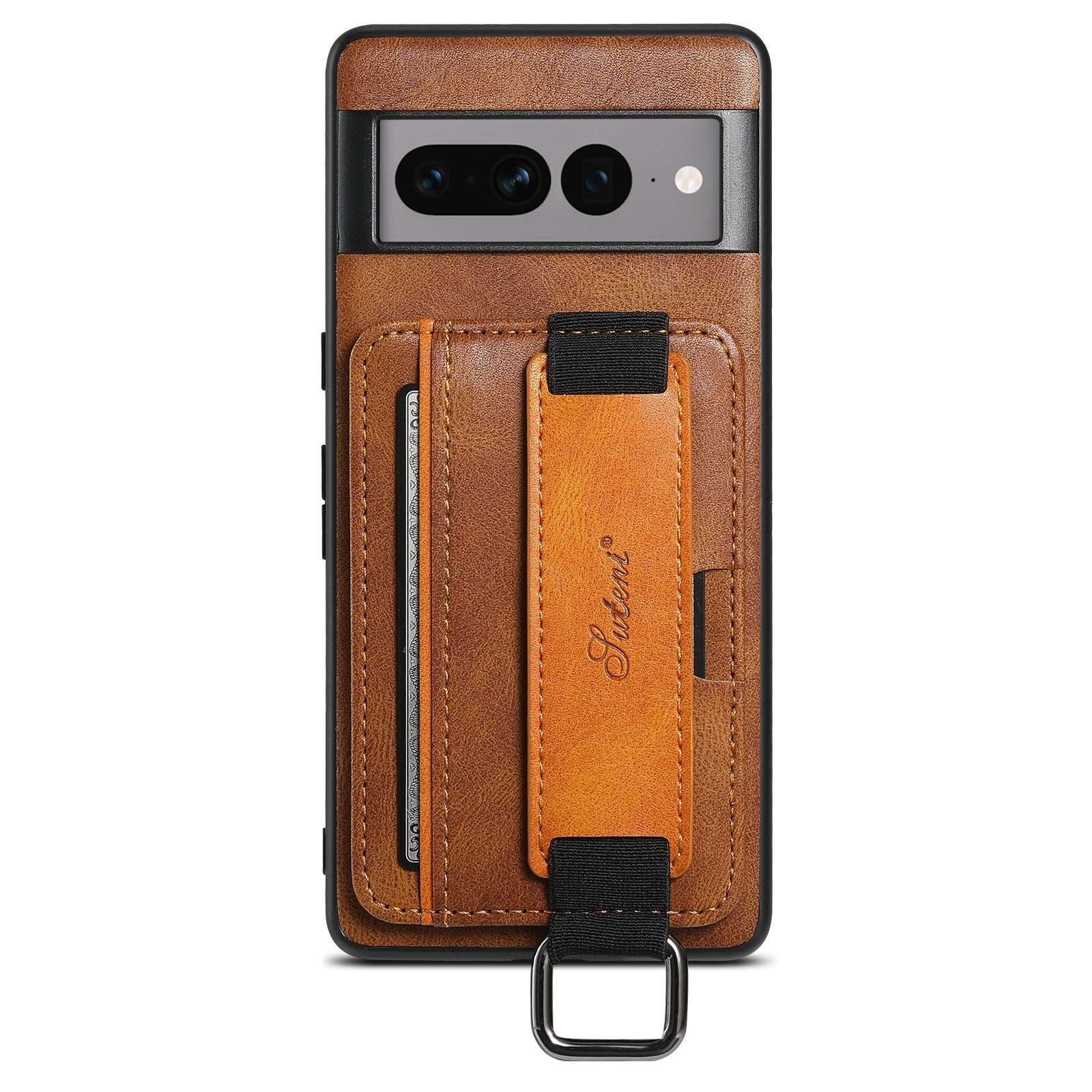 Suteni Card Slot Case in use with Google Pixel