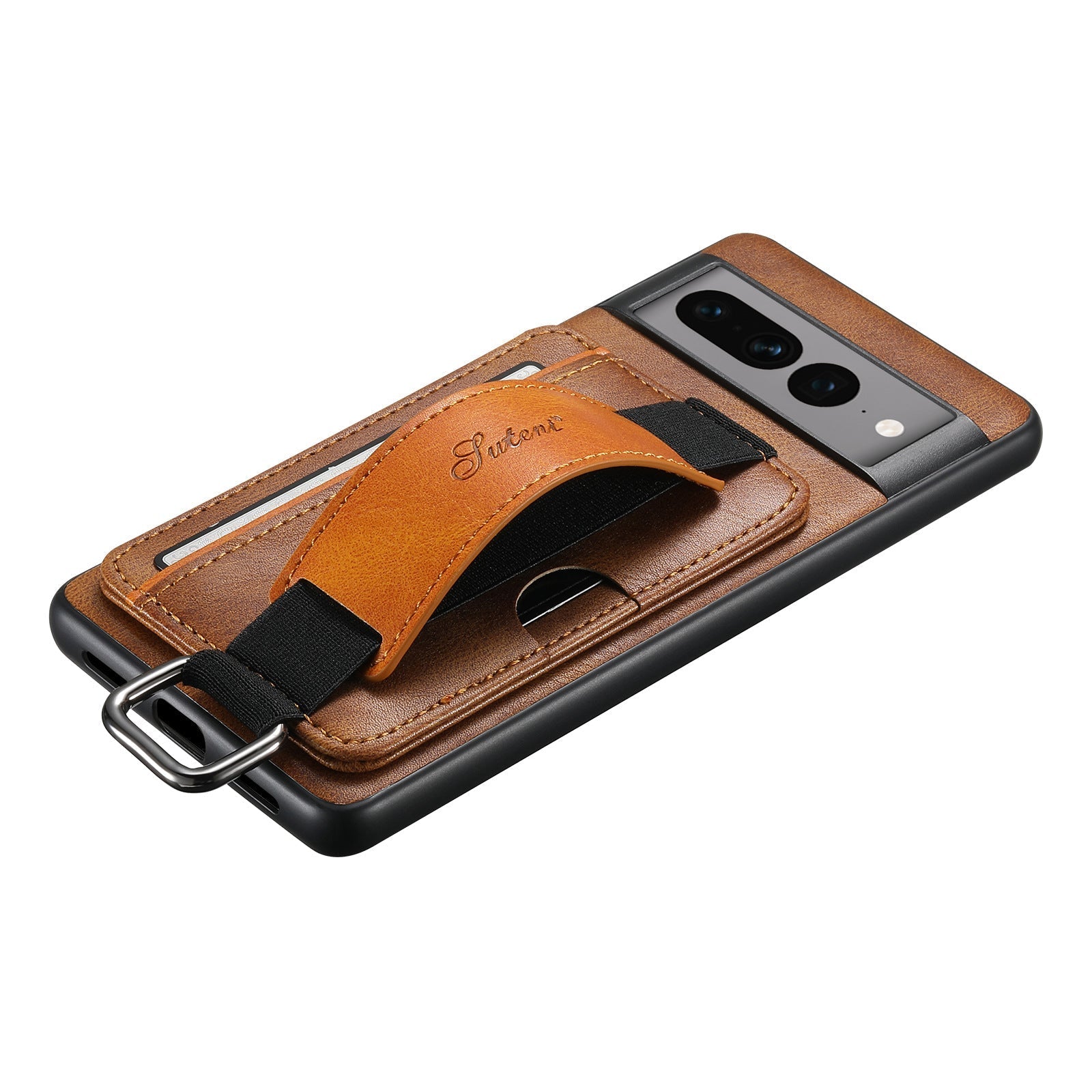 Lifestyle image of Suteni case with user
