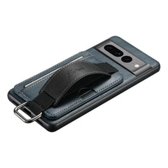 Top angle of Suteni Card Slot Case demonstrating stand