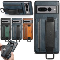 Close-up of the card slot feature of Suteni case