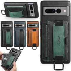Back view of Suteni Card Slot Case for iPhone