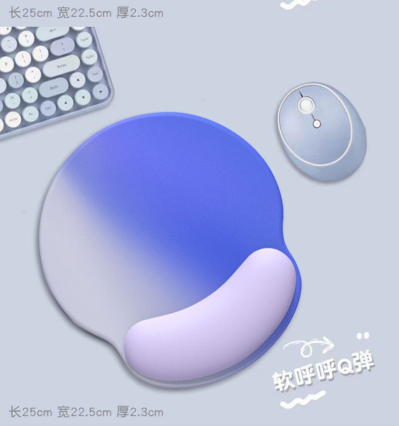 Gradient Silicone Wrist Rest in Gaming Setup Image 5