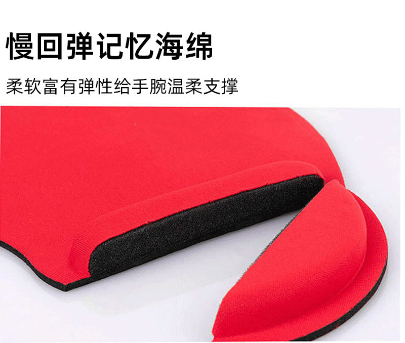 Light blue wrist cushion for office use