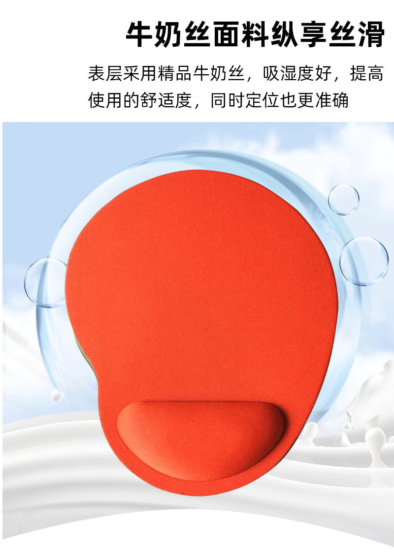 Light blue wrist cushion for office use