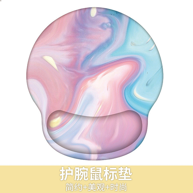 Custom Memory Foam Wrist Support Mouse Pad Vibrant Design 9