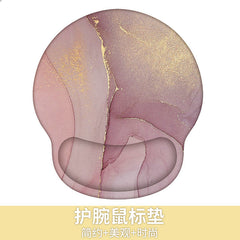 Custom Memory Foam Wrist Support Mouse Pad Vibrant Design 5