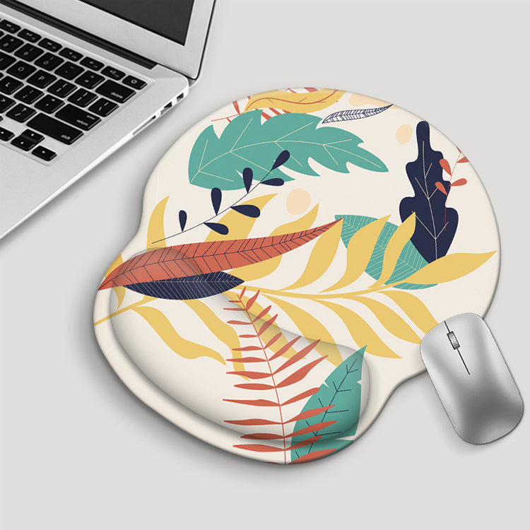 Custom Memory Foam Wrist Support Mouse Pad Vibrant Design 6
