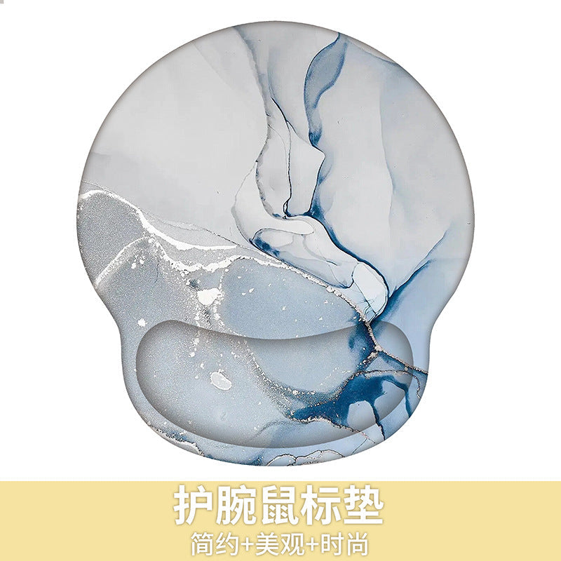 Custom Memory Foam Wrist Support Mouse Pad Vibrant Design 7