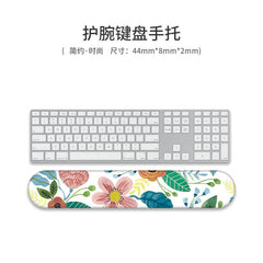 Custom Memory Foam Wrist Support Mouse Pad Vibrant Design 3