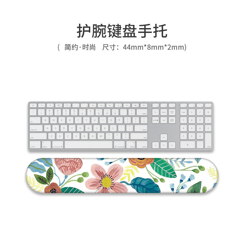 Custom Memory Foam Wrist Support Mouse Pad Vibrant Design 3
