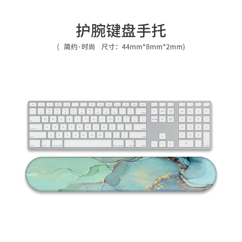 Custom Memory Foam Wrist Support Mouse Pad Vibrant Design 5