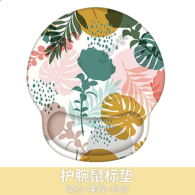 Custom Memory Foam Wrist Support Mouse Pad Vibrant Design 6