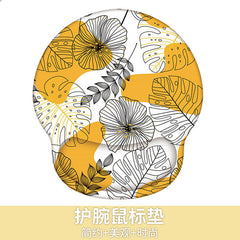 Custom Memory Foam Wrist Support Mouse Pad Vibrant Design 7