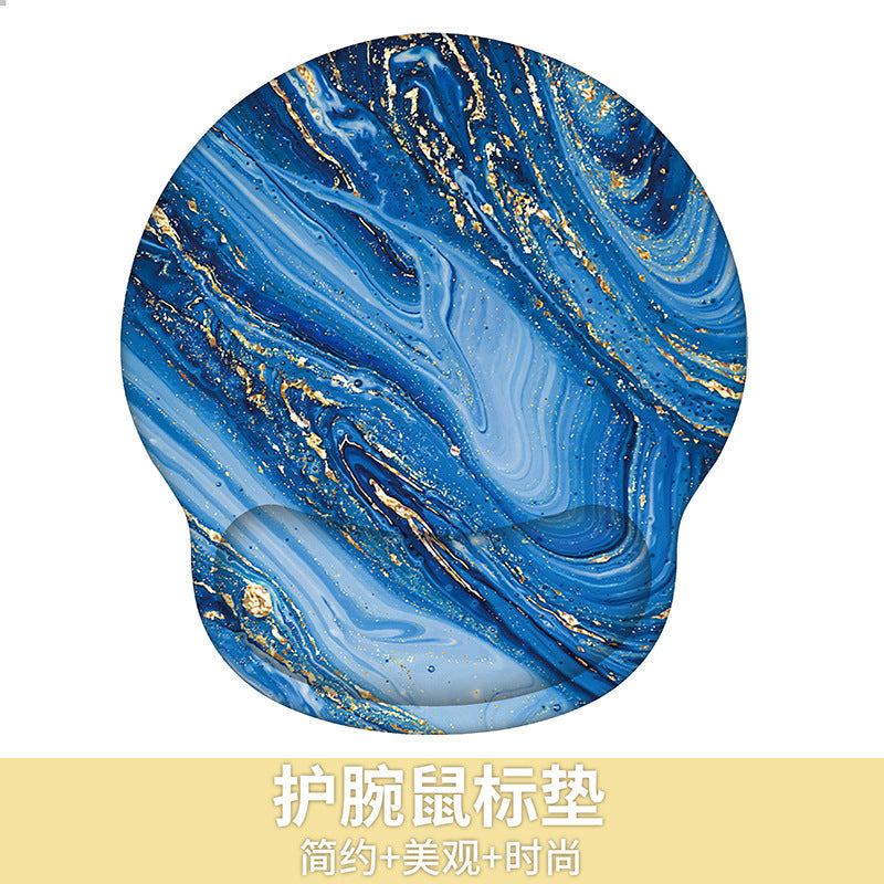 Custom Memory Foam Wrist Support Mouse Pad Vibrant Design 9