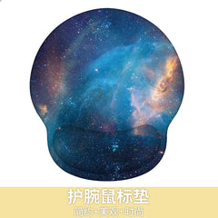Custom Memory Foam Wrist Support Mouse Pad Vibrant Design 2