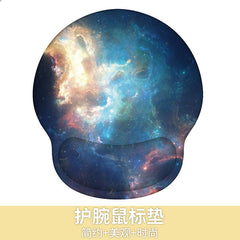 Custom Memory Foam Wrist Support Mouse Pad Vibrant Design 4
