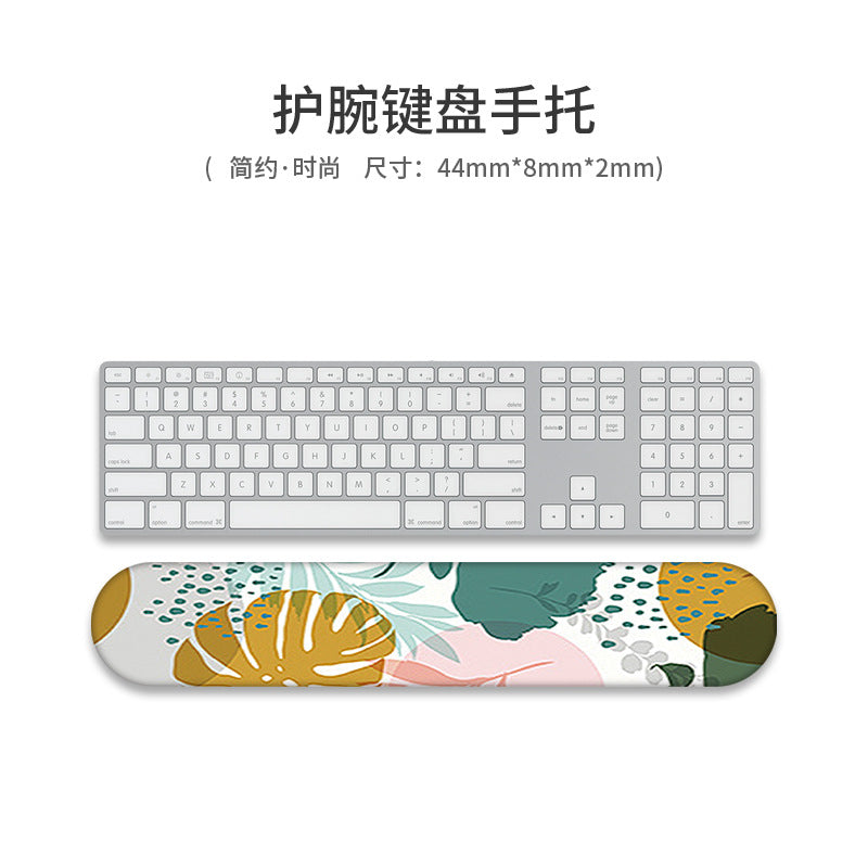 Custom Memory Foam Wrist Support Mouse Pad Vibrant Design 6