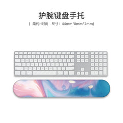 Custom Memory Foam Wrist Support Mouse Pad Vibrant Design 3