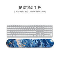 Custom Memory Foam Wrist Support Mouse Pad Vibrant Design 9
